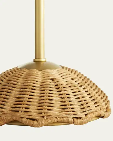 Celerie Kemble for Arteriors Parasol 2-Light Rattan Table Lamp, 28" | Thumbnail 4 Celerie Kemble for Arteriors Parasol 2-Light Rattan Table Lamp, 28" | Thumbnail 4