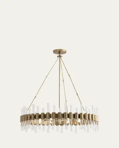 Arteriors Haskell Large Chandelier | Thumbnail 2 Arteriors Haskell Large Chandelier | Thumbnail 2