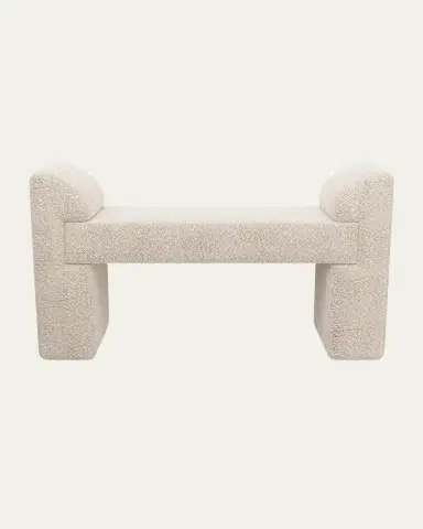 Arteriors Windemere Sherpa Bench - 49" | Thumbnail 2