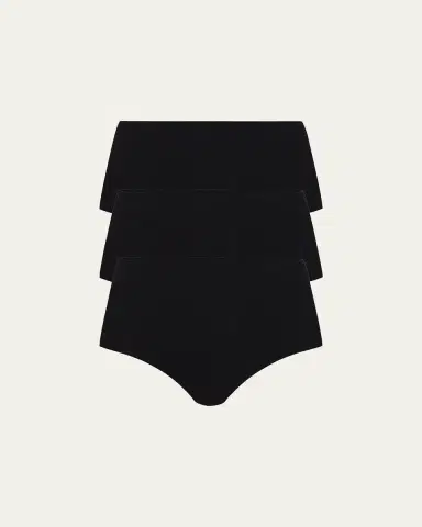 Commando Classic High-Rise Microfiber Bikini Briefs, Pack of 3 | Thumbnail 2 Commando Classic High-Rise Microfiber Bikini Briefs, Pack of 3 | Thumbnail 2