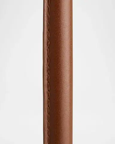 Arteriors Addison Adjustable Leather Accent Table | Thumbnail 4