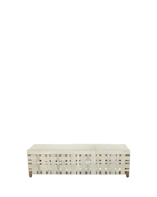 Arteriors Ellis Hair Hide Bench