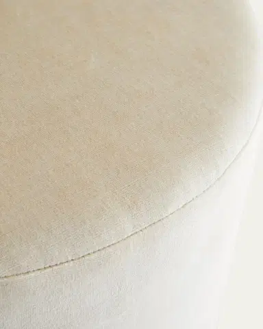 Arteriors Warby Velvet Ottoman | Thumbnail 3 Arteriors Warby Velvet Ottoman | Thumbnail 3