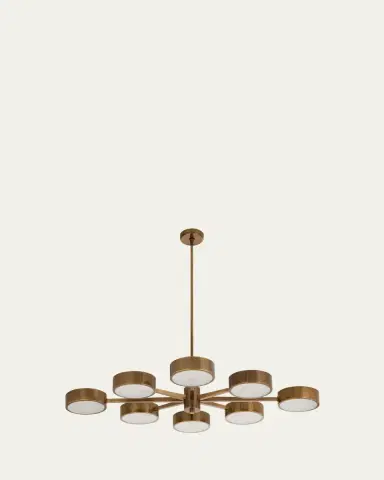 Arteriors Linus 52" 8-Light Starburst Chandelier | Thumbnail 2