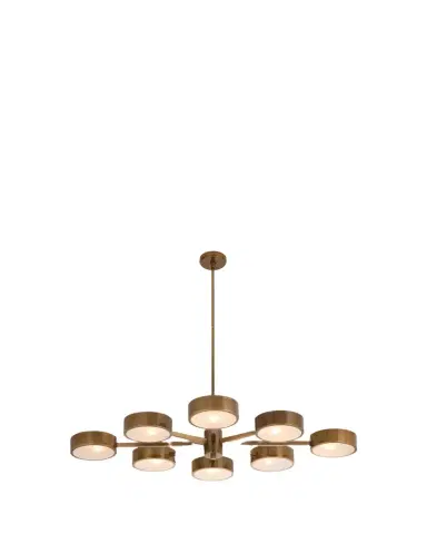 Arteriors Linus 52" 8-Light Starburst Chandelier | Thumbnail 1
