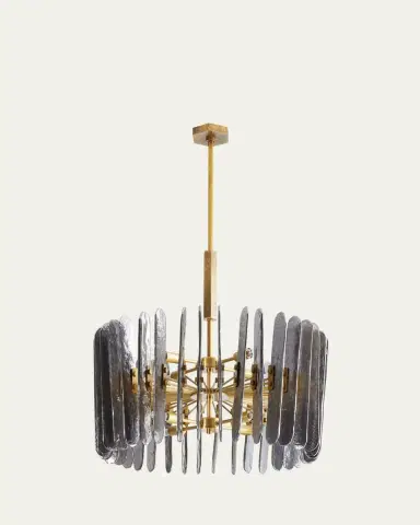 Arteriors Klaus 26" 8-Light Chandelier | Thumbnail 3 Arteriors Klaus 26" 8-Light Chandelier | Thumbnail 3