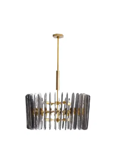 Arteriors Klaus 26" 8-Light Chandelier | Thumbnail 1 Arteriors Klaus 26" 8-Light Chandelier | Thumbnail 1