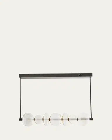 Arteriors Raphael 48" LED Linear Chandelier | Thumbnail 3