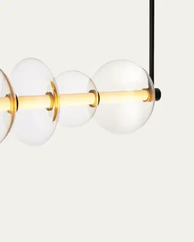 Arteriors Raphael 48" LED Linear Chandelier | Thumbnail 4