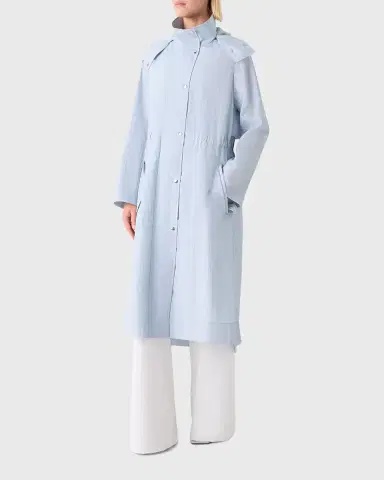 Akris punto Techno Parachute Hooded Parka Coat | Thumbnail 8