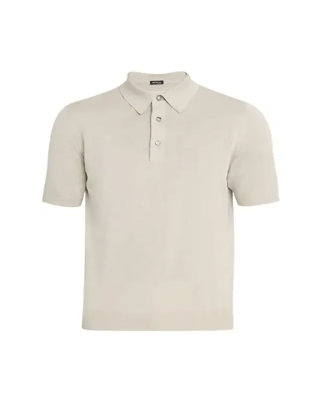 Kiton Men's Cashmere, Linen and Silk Polo Shirt
