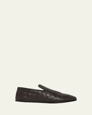 Bottega Veneta Men's Sunday Intrecciato Degrade Leather Slippers | Thumbnail 9 Bottega Veneta Men's Sunday Intrecciato Degrade Leather Slippers | Thumbnail 9