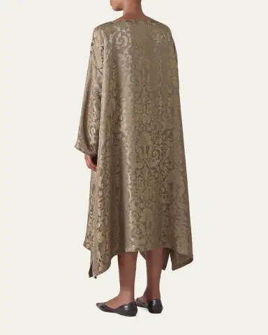 Eskandar Wide A-Line Scoop-Neck Dress | Thumbnail 3 Eskandar Wide A-Line Scoop-Neck Dress | Thumbnail 3