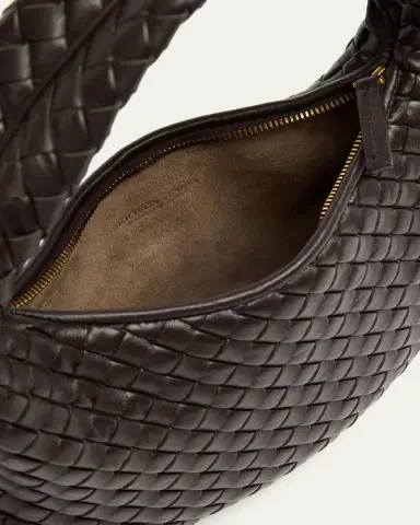 Bottega Veneta Veneta Small Leather Hobo Bag | Thumbnail 9 Bottega Veneta Veneta Small Leather Hobo Bag | Thumbnail 9