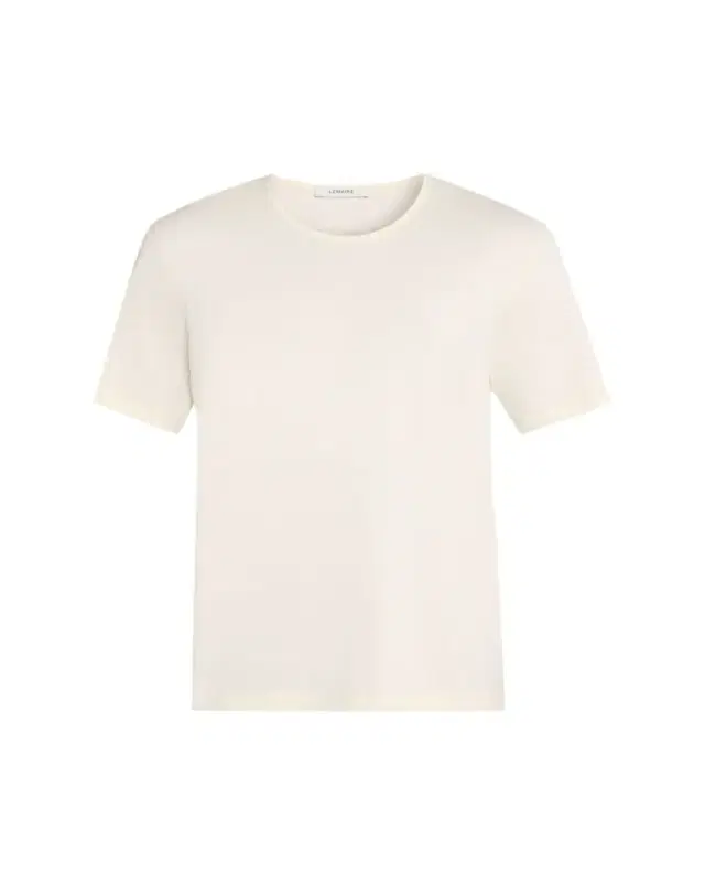 Men's Rib Cotton Relaxed U-Neck T-Shirt