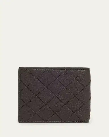 Bottega Veneta Men's Intrecciato Bi-Fold Wallet | Thumbnail 4 Bottega Veneta Men's Intrecciato Bi-Fold Wallet | Thumbnail 4
