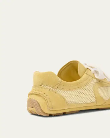 Prada Monte Carlo Leather And Mesh Low-Top Sneakers | Thumbnail 12 Prada Monte Carlo Leather And Mesh Low-Top Sneakers | Thumbnail 12