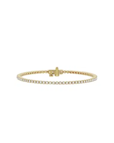 Jennifer Fisher JF Lab - Round Cut Tennis Anklet | Thumbnail 1 Jennifer Fisher JF Lab - Round Cut Tennis Anklet | Thumbnail 1