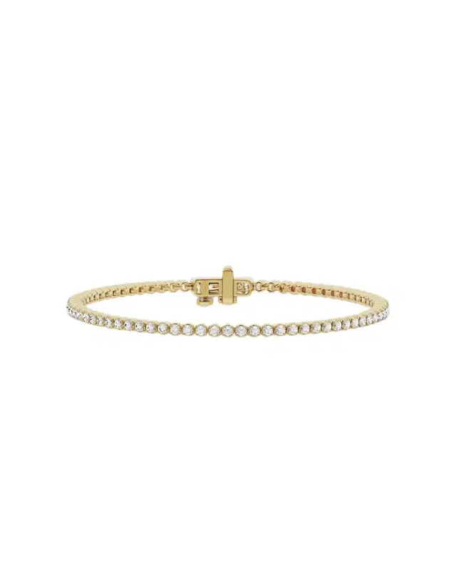 Jennifer Fisher JF Lab - Round Cut Tennis Anklet