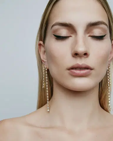 Jennifer Fisher JF Lab - Emerald Cut Long Convertible Drop Earrings | Thumbnail 2 Jennifer Fisher JF Lab - Emerald Cut Long Convertible Drop Earrings | Thumbnail 2