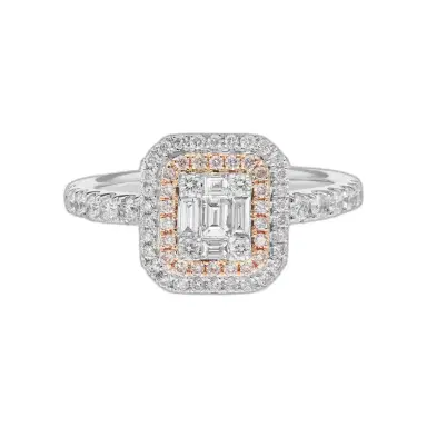 Gregg Ruth Gregg Ruth 14K White Gold Diamond 0.83ct. Engagement Ring Sz. 6.75 by The Solist | Thumbnail 1