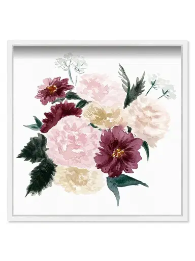Oliver Gal Framed Bring Home Some Peonies Print | Thumbnail 1 Oliver Gal Framed Bring Home Some Peonies Print | Thumbnail 1