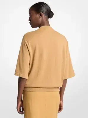 Michael Kors Collection Cashmere T-Shirt | Thumbnail 3