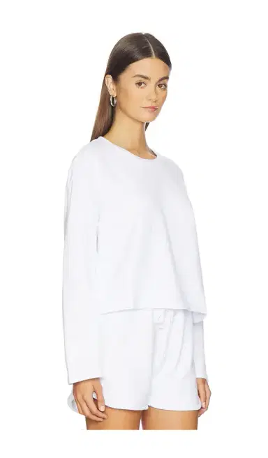 Bobi Drop Shoulder Pullover Top | Thumbnail 2
