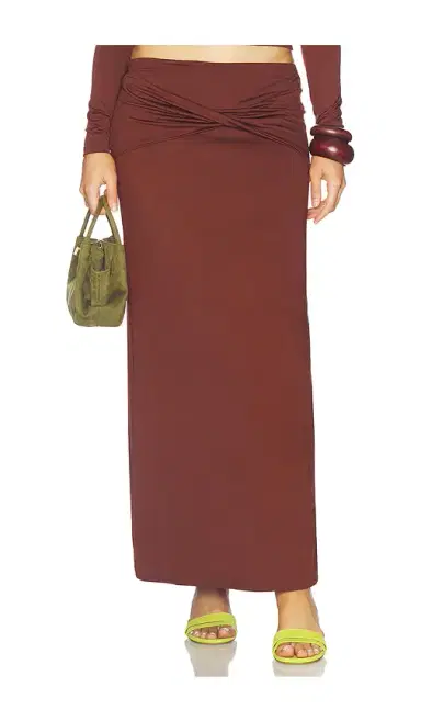 SEVEN WONDERS Kamilla Twist Maxi Skirt | Thumbnail 1 SEVEN WONDERS Kamilla Twist Maxi Skirt | Thumbnail 1