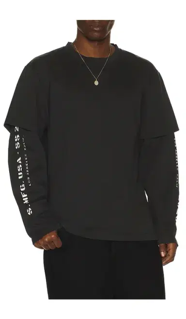 Stampd S26 Double Layered Long Sleeve Relaxed Tee | Thumbnail 1