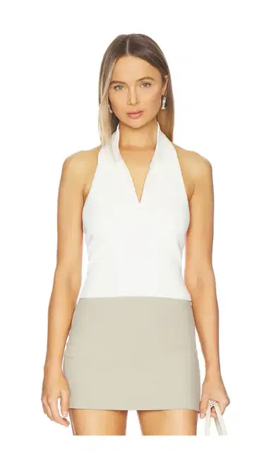 Simkhai Chloe Knit Halter Tank | Thumbnail 1 Simkhai Chloe Knit Halter Tank | Thumbnail 1
