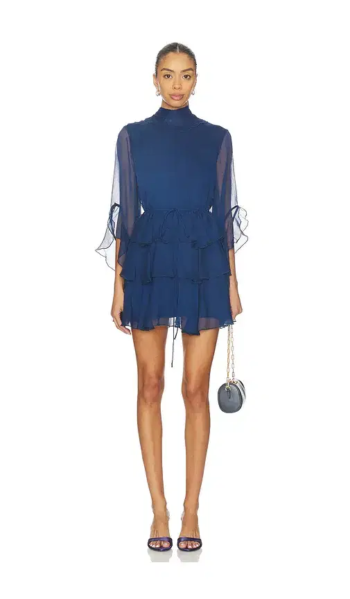 Bardot Norah Ruffle Mini Dress
