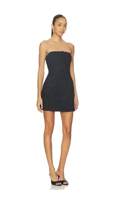 Bardot Karoline Textured Mini Dress | Thumbnail 2
