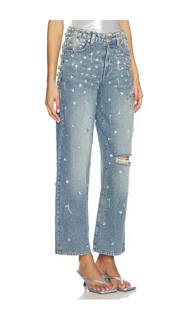 SIMKHAI Zealand Embellished Pant | Thumbnail 2 SIMKHAI Zealand Embellished Pant | Thumbnail 2