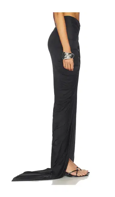 Atlein Draped Asymmetric Skirt | Thumbnail 2 Atlein Draped Asymmetric Skirt | Thumbnail 2