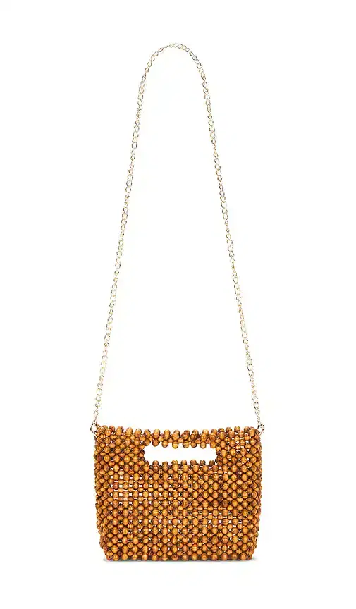 Dolce Vita Wood Bead Bag