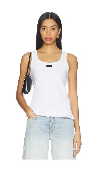 ROTATE Ruffle Hem Tank Top | Thumbnail 1