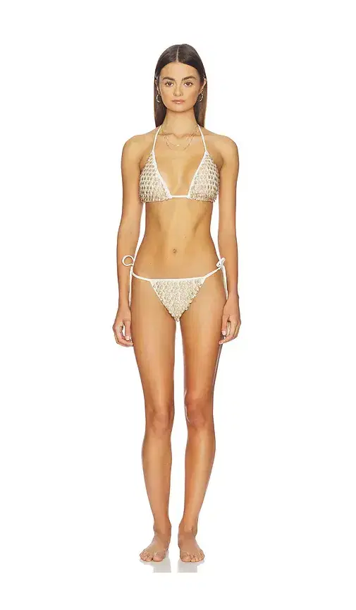 HANNE BLOCH Pom Pom Bikini Set