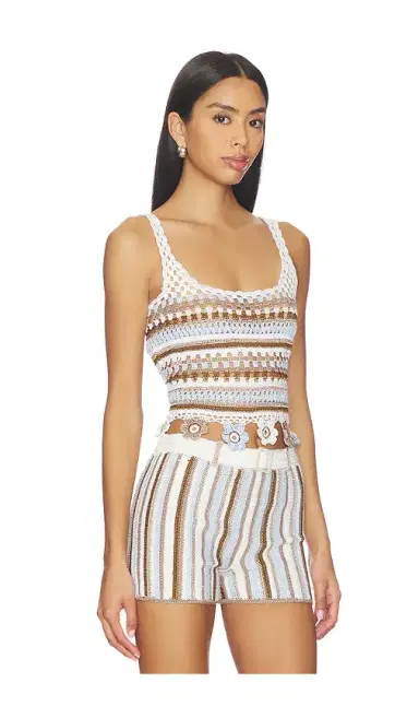 My Beachy Side Noa Hand-crocheted Top | Thumbnail 2 My Beachy Side Noa Hand-crocheted Top | Thumbnail 2