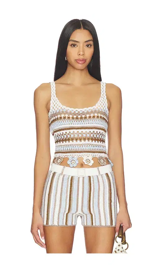 Noa Hand-crocheted Top