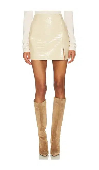 SELMACILEK Luxe Leather Skirt | Thumbnail 1 SELMACILEK Luxe Leather Skirt | Thumbnail 1