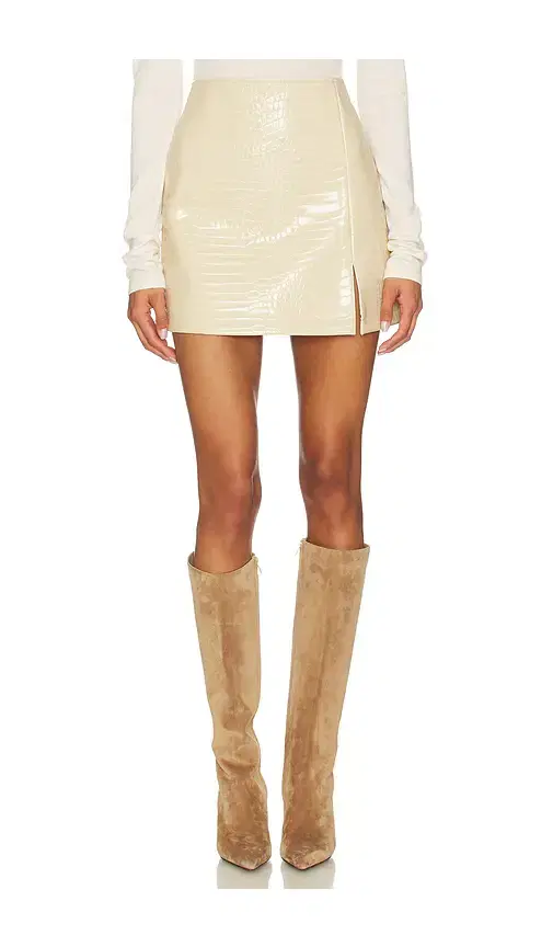 Luxe Leather Skirt