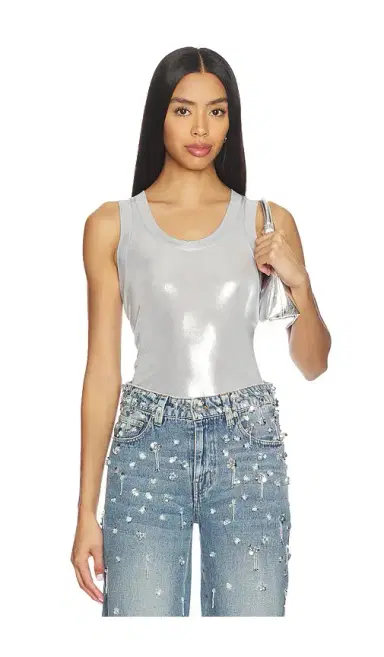 Norma Kamali Racer Tee | Thumbnail 1