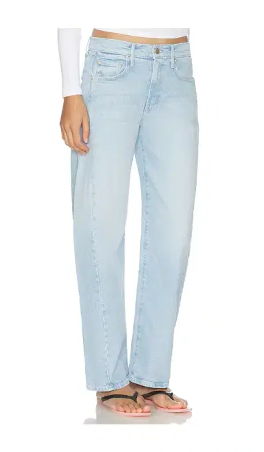 Mother The Mid Rise Half-pipe Hover Jeans | Thumbnail 2 Mother The Mid Rise Half-pipe Hover Jeans | Thumbnail 2