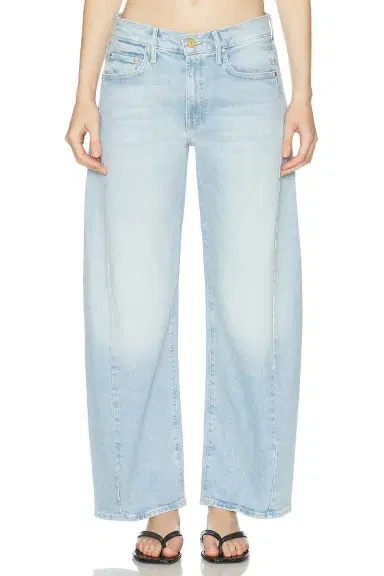 Mother The Mid Rise Half-pipe Hover Jeans | Thumbnail 3 Mother The Mid Rise Half-pipe Hover Jeans | Thumbnail 3