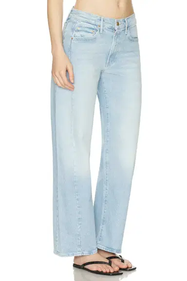Mother The Mid Rise Half-pipe Hover Jeans | Thumbnail 4 Mother The Mid Rise Half-pipe Hover Jeans | Thumbnail 4