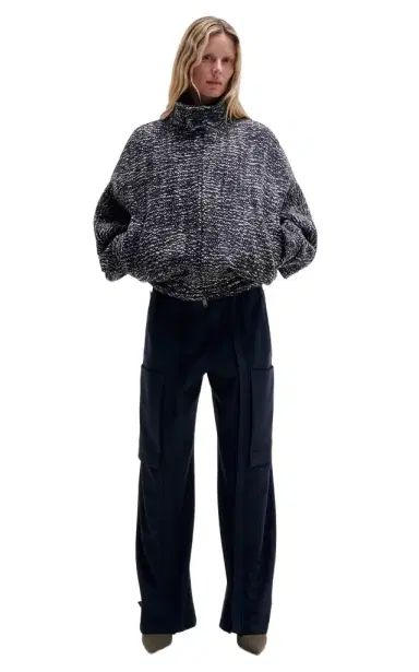 DARKPARK Lee Wool-Blend Bouclé Bomber Jacket | Thumbnail 1
