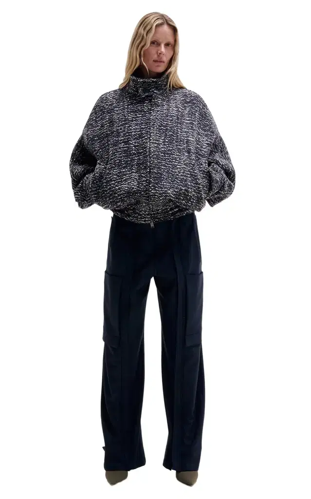 DARKPARK Lee Wool-Blend Bouclé Bomber Jacket