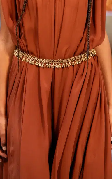 ALÉMAIS Le Jardin Heart Hassel Chain Belt | Thumbnail 4
