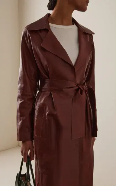 ARMA Yava Plonge Vegetal Trench Coat | Thumbnail 3 ARMA Yava Plonge Vegetal Trench Coat | Thumbnail 3